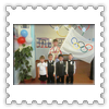 Олимпийский флаг в Узловской школе